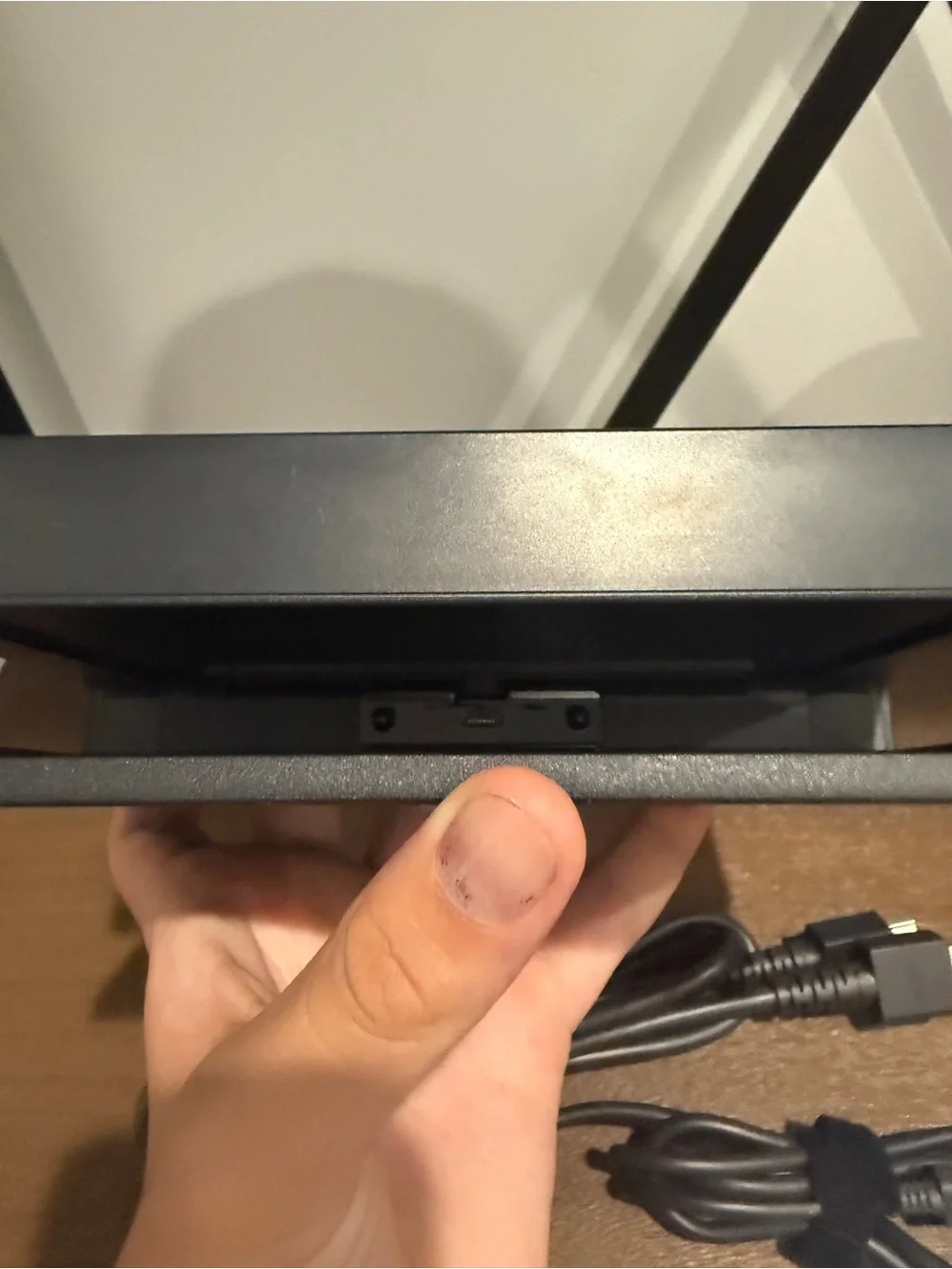 Nintendo Switch Console with Black Dock and Black Case Trimmed in Red